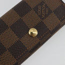 LOUIS VUITTON Damier Ebene Multicles 4 Key Case N62631 LV Auth 194134M-17