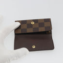 LOUIS VUITTON Damier Ebene Multicles 4 Key Case N62631 LV Auth 194134M-18