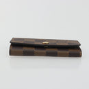 LOUIS VUITTON Damier Ebene Multicles 4 Key Case N62631 LV Auth 194134M-6