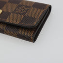 LOUIS VUITTON Damier Ebene Multicles 4 Key Case N62631 LV Auth 194134M-7