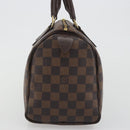 LOUIS VUITTON Damier Ebene Speedy 25 Hand Bag N41532 LV Auth 194137SAV-4