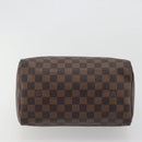 LOUIS VUITTON Damier Ebene Speedy 25 Hand Bag N41532 LV Auth 194137SAV-9