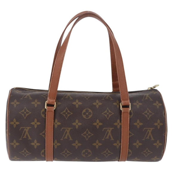 LOUIS VUITTON Monogram Papillon 30 Hand Bag M51385 LV Auth 194138