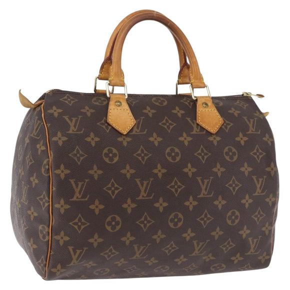 LOUIS VUITTON Monogram Speedy 30 Hand Bag M41526 LV Auth 194141A