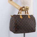 LOUIS VUITTON Monogram Speedy 30 Hand Bag M41526 LV Auth 194141A-21