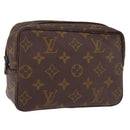 LOUIS VUITTON Monogram Trousse Toilette 18 Pouch M47526 LV Auth 194147-1