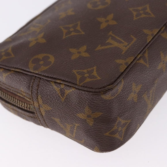 LOUIS VUITTON Monogram Trousse Toilette 18 Pouch M47526 LV Auth 194147