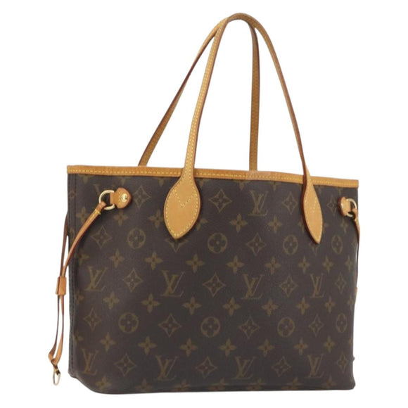 LOUIS VUITTON Monogram Neverfull PM Tote Bag M40155 LV Auth 194154V