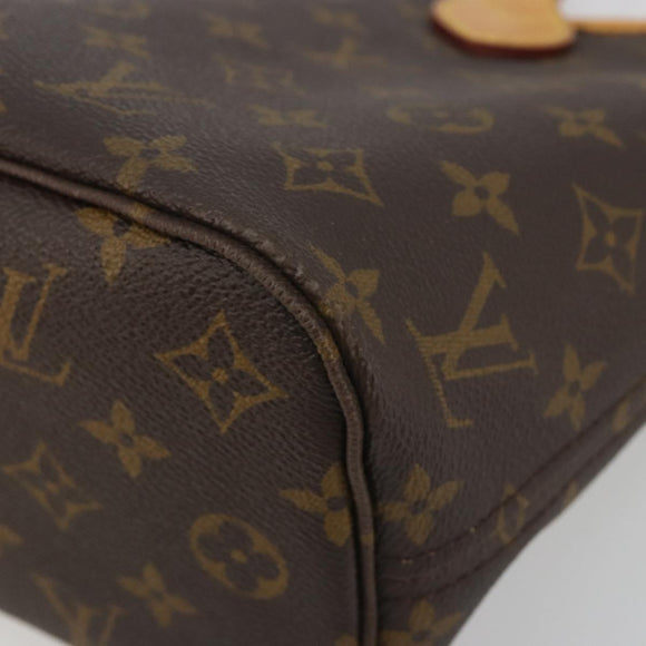 LOUIS VUITTON Monogram Neverfull PM Tote Bag M40155 LV Auth 194154V