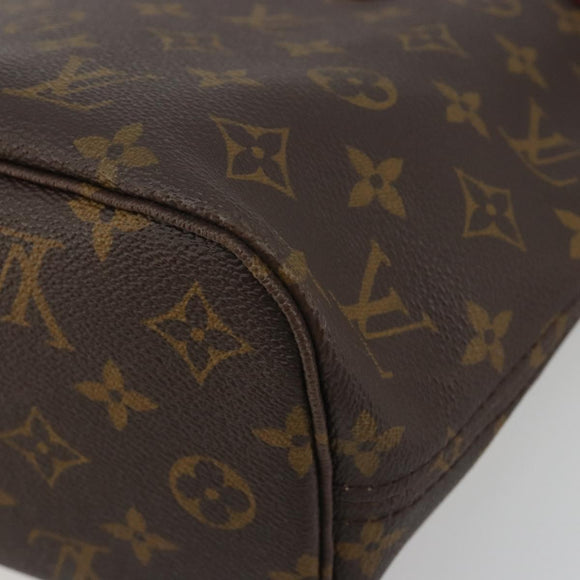 LOUIS VUITTON Monogram Neverfull PM Tote Bag M40155 LV Auth 194154V