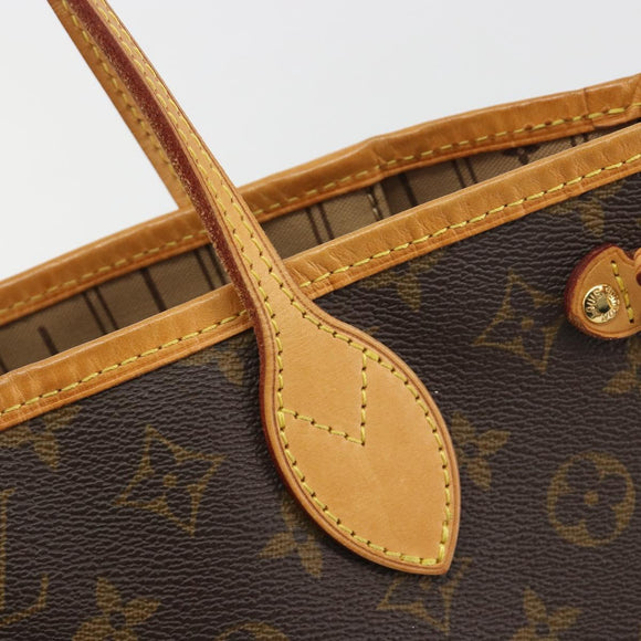 LOUIS VUITTON Monogram Neverfull PM Tote Bag M40155 LV Auth 194154V
