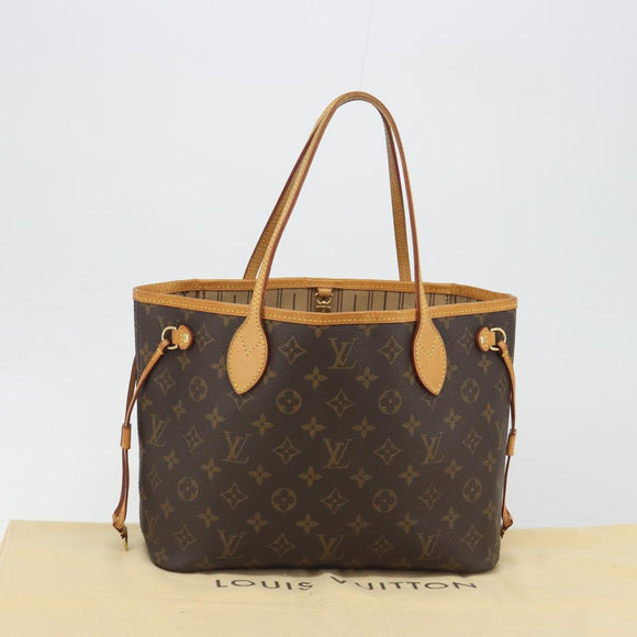 LOUIS VUITTON Monogram Neverfull PM Tote Bag M40155 LV Auth 194154V
