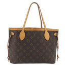 LOUIS VUITTON Monogram Neverfull PM Tote Bag M40155 LV Auth 194154V-2