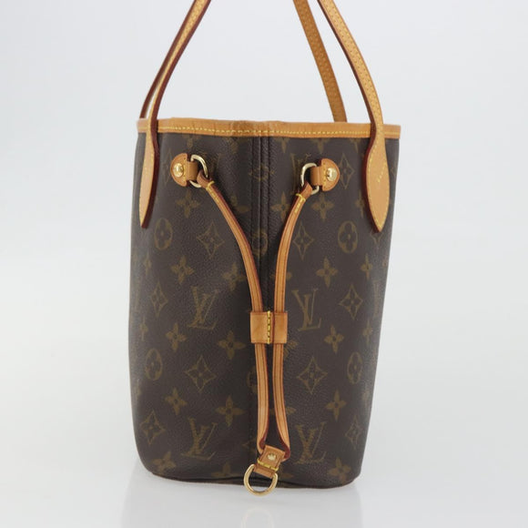 LOUIS VUITTON Monogram Neverfull PM Tote Bag M40155 LV Auth 194154V