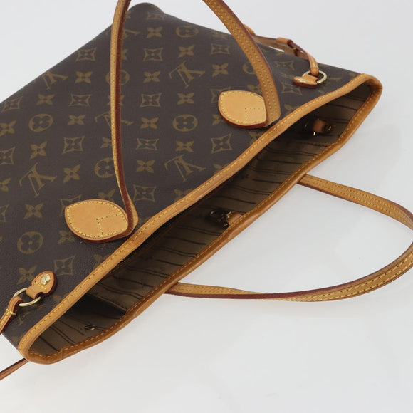 LOUIS VUITTON Monogram Neverfull PM Tote Bag M40155 LV Auth 194154V