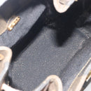 FENDI Pecan Backpack PVC Leather Brown Gold Tone Auth 194161-22