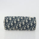 Christian Dior Trotter Pouch PVC Leather Blue White Auth 194167-6