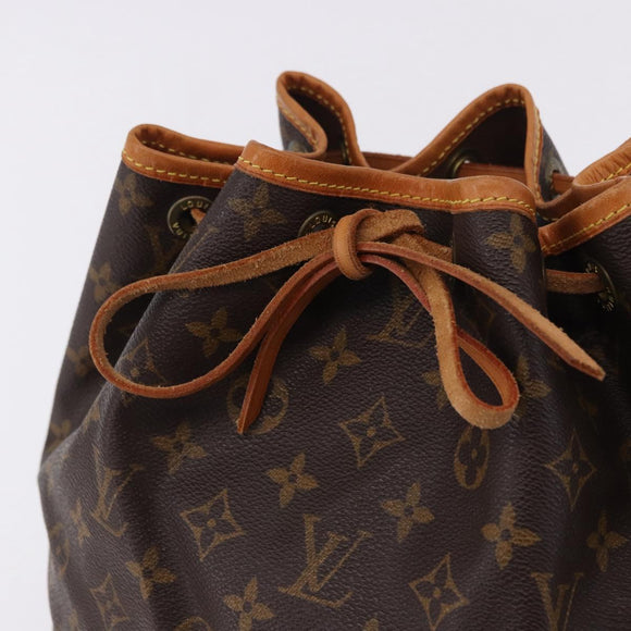 LOUIS VUITTON Monogram Petit Noe Shoulder Bag M42226 LV Auth 194171SAV