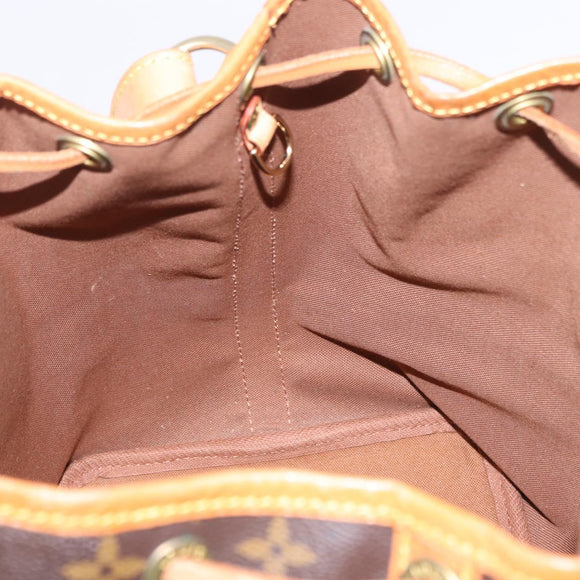 LOUIS VUITTON Monogram Petit Noe Shoulder Bag M42226 LV Auth 194171SAV