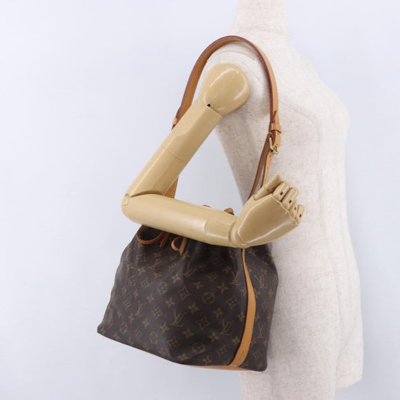 LOUIS VUITTON Monogram Petit Noe Shoulder Bag M42226 LV Auth 194171SAV
