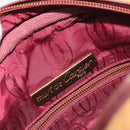 CARTIER Must Line Shoulder Bag Leather Beige Gold Auth 194176-19