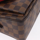 LOUIS VUITTON Damier Ebene Ravello GM Shoulder Bag N60006 LV Auth 194182V-14