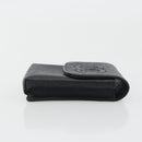 CHANEL COCO Mark Cigarette Case Caviar Skin Black CC Auth 194184M-4