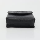 CHANEL COCO Mark Cigarette Case Caviar Skin Black CC Auth 194184M-7