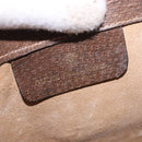 GUCCI GG Supreme Web Sherry Line Clutch Bag PVC Beige 89 01 007 Auth 194188-9