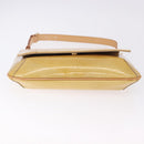 LOUIS VUITTON Monogram Vernis Thompson Street Bag Beige M91301 LV Auth 194189V-7