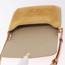LOUIS VUITTON Monogram Vernis Thompson Street Bag Beige M91301 LV Auth 194189V-19
