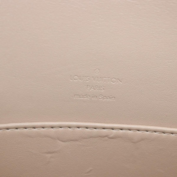 LOUIS VUITTON Monogram Vernis Thompson Street Bag Beige M91301 LV Auth 194189V