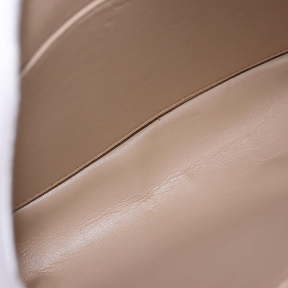 LOUIS VUITTON Monogram Vernis Thompson Street Bag Beige M91301 LV Auth 194189V