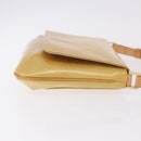 LOUIS VUITTON Monogram Vernis Thompson Street Bag Beige M91301 LV Auth 194189V-5