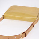 LOUIS VUITTON Monogram Vernis Thompson Street Bag Beige M91301 LV Auth 194189V-8