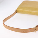 LOUIS VUITTON Monogram Vernis Thompson Street Bag Beige M91301 LV Auth 194189V-9