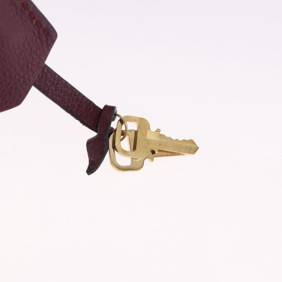 LOUIS VUITTON Monogram PopincourtPM Hand Bag 2way Wine Red M43462 LV Auth 194190