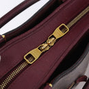 LOUIS VUITTON Monogram PopincourtPM Hand Bag 2way Wine Red M43462 LV Auth 194190-19