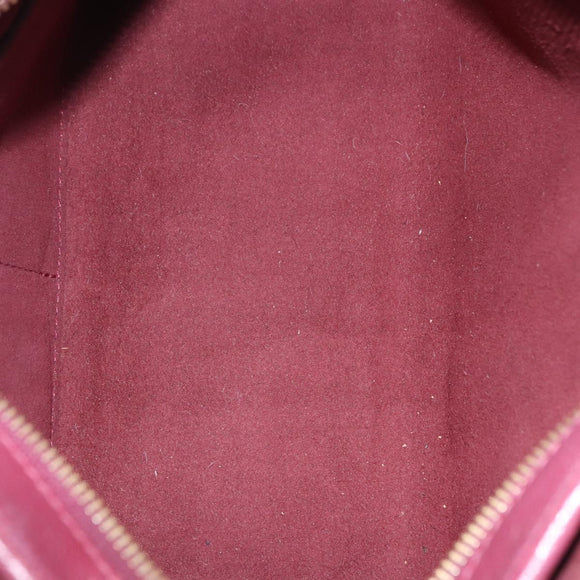 LOUIS VUITTON Monogram PopincourtPM Hand Bag 2way Wine Red M43462 LV Auth 194190