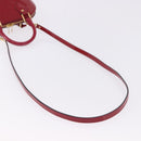 LOUIS VUITTON Monogram Vernis Alma BB Red Rose Andian M91771 LV Auth 194191-9