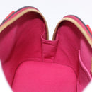 LOUIS VUITTON Monogram Vernis Alma BB Red Rose Andian M91771 LV Auth 194191-22