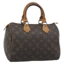 LOUIS VUITTON Monogram Speedy 25 Hand Bag M41528 LV Auth 194193-1