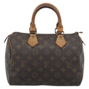 LOUIS VUITTON Monogram Speedy 25 Hand Bag M41528 LV Auth 194193-13