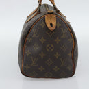 LOUIS VUITTON Monogram Speedy 25 Hand Bag M41528 LV Auth 194193-4