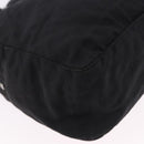 FENDI Zucca Canvas Tote Bag Black Silver Auth 194195-12