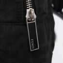 FENDI Zucca Canvas Tote Bag Black Silver Auth 194195-14