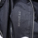 FENDI Zucca Canvas Tote Bag Black Silver Auth 194195-22