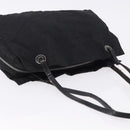 FENDI Zucca Canvas Tote Bag Black Silver Auth 194195-6