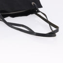 FENDI Zucca Canvas Tote Bag Black Silver Auth 194195-7