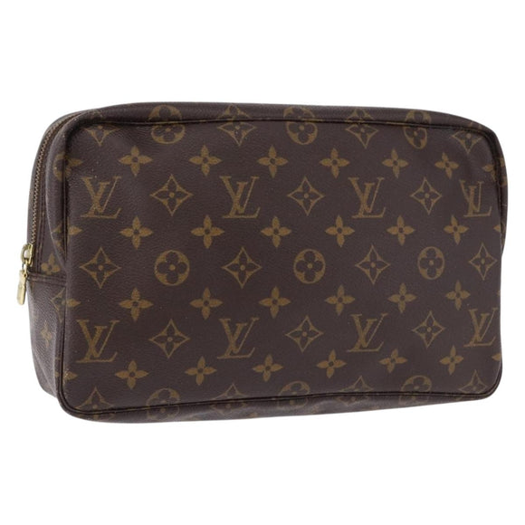 LOUIS VUITTON Monogram Trousse Toilette 28 Clutch Bag M47522 LV Auth 194200
